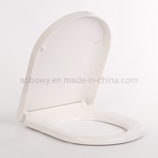 EU Urea Quick Release Hinge Toilet Seat, Elongated, Sanitary Accessory (Au108)
