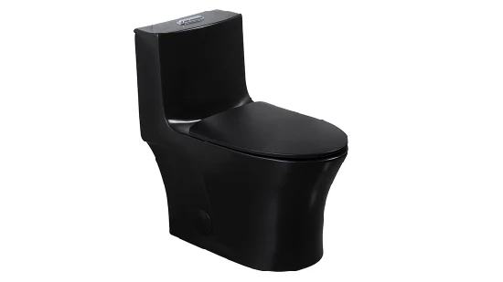 Cupc Sanitari Stile Americano Standard Moderno Bagno Wc Ceramica Verde Water Closet Ciotola a Pavimento in Porcellana Smart Nero Opaco WC in Un Pezzo