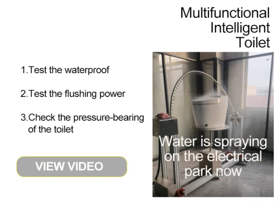Ovs Lusso Economico Bagno in Ceramica Wc 1 Pezzo WC Intelligente Piede Sensore Automatico Sciacquone Elettronico Smart Toilet con Bidet